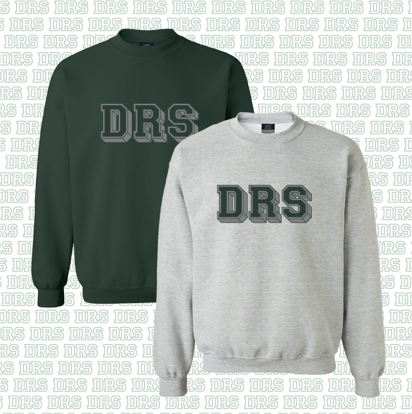 DRS Classic Flock Print Crew