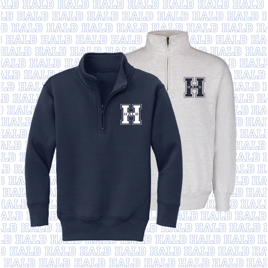 H is for HALB Quarter-Zip